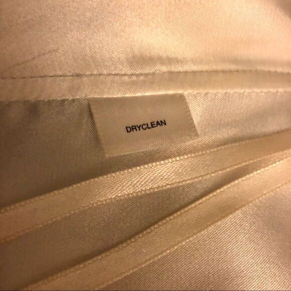 White House Black Market Strapless Black and White Dress - Picture 9 of 9